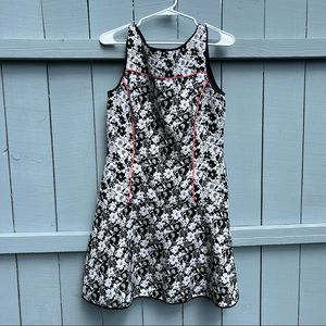 Black & white floral dress by Banana Republic. Size 8